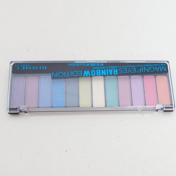 Rimmel London - Magnif'eyes Eyeshadow Palette - Rainbow Edition - NEW IN BOX - Picture 3 of 4